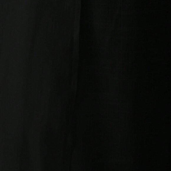 Black Women's Long Sleeve Loose Casual Kimono - Picture 6 of 6